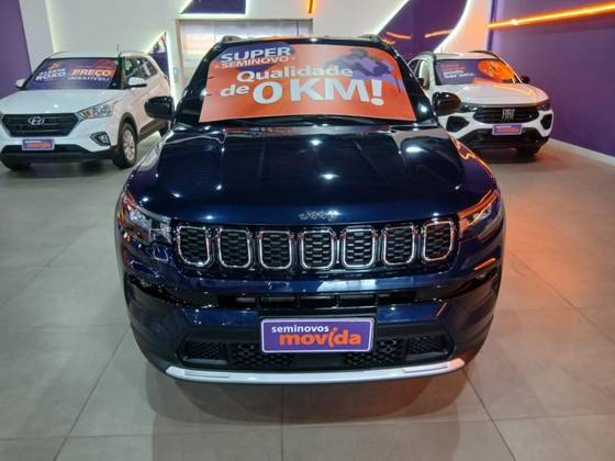 JEEP COMPASS 1.3 T270 TURBO FLEX LONGITUDE AT6